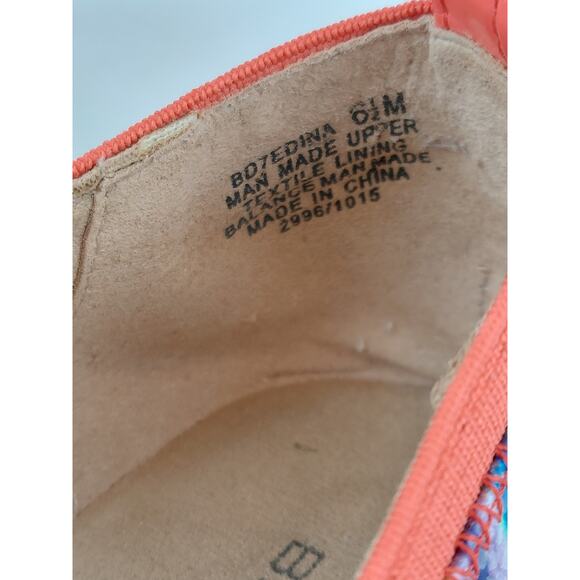 Bandolino Edina Women's Ballet Flat Striped Multi Color Flat 6.5 - Picture 7 of 7